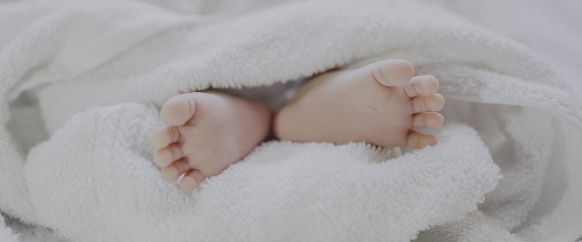 A child sleeping peacefully in bed
